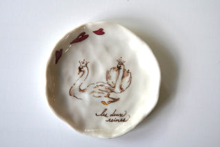 Swans Petite Trinket Dish