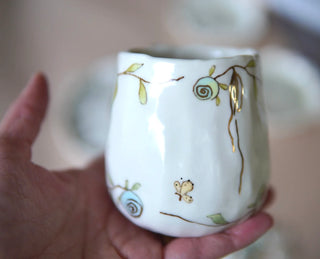 Pastel Floral Petite Mug II