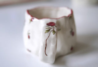 Little Red Roses Petite Mug