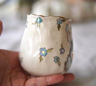 "Rabbit Bleu" Petite Mug