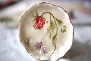 "Moody Rose" Petite Trinket Dish