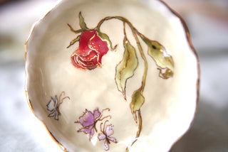 "Moody Rose" Petite Trinket Dish