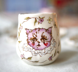 "Clown Kitty" Petite Tumbler