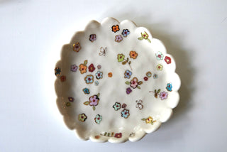 Rainbow Garden Trinket Dish