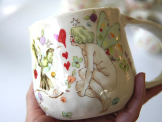 Fairy & Moody Moon Large Mug