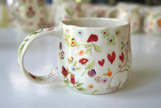 Unicorn Garden Large Mug