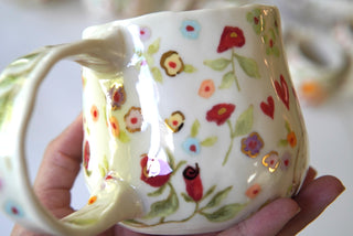 Unicorn Garden Large Mug