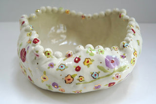 Rainbow Garden Large Serving Bowl