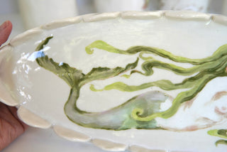 La Petite Sirene Chartreuse Serving Platter