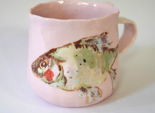 Le Poisson Pink Mug