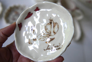 Swans Petite Trinket Dish