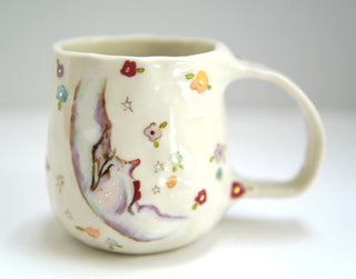 Rainbow Moon Large Mug