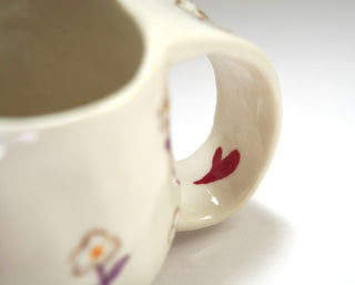 Lavender Daisies Petite Mug