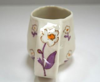 Lavender Daisies Petite Mug