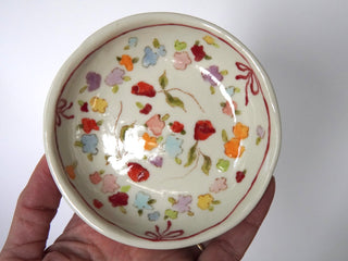 Floral with Bows Petite Trinket Dish