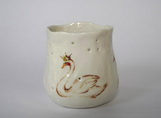 Swan Princesses Tea Light Holder