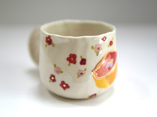 Citrus Floral Large Mug