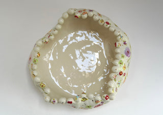 Rainbow Garden Large Serving Bowl