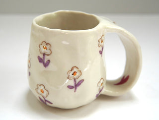 Lavender Daisies Petite Mug