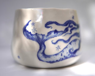 La Petite Sirene Blue Large Mug