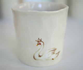 Swans Large Vessel/Vase