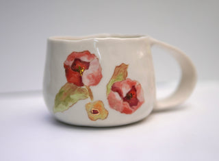 Three Flowers Large Mug