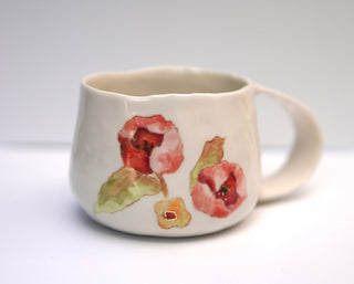 Three Flowers Large Mug