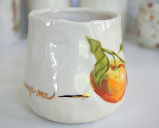 "Squeeze Me" Mandarins Large Mug