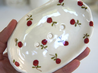 Little Roses Soap Dish