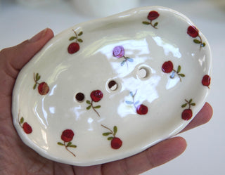 Little Roses Soap Dish